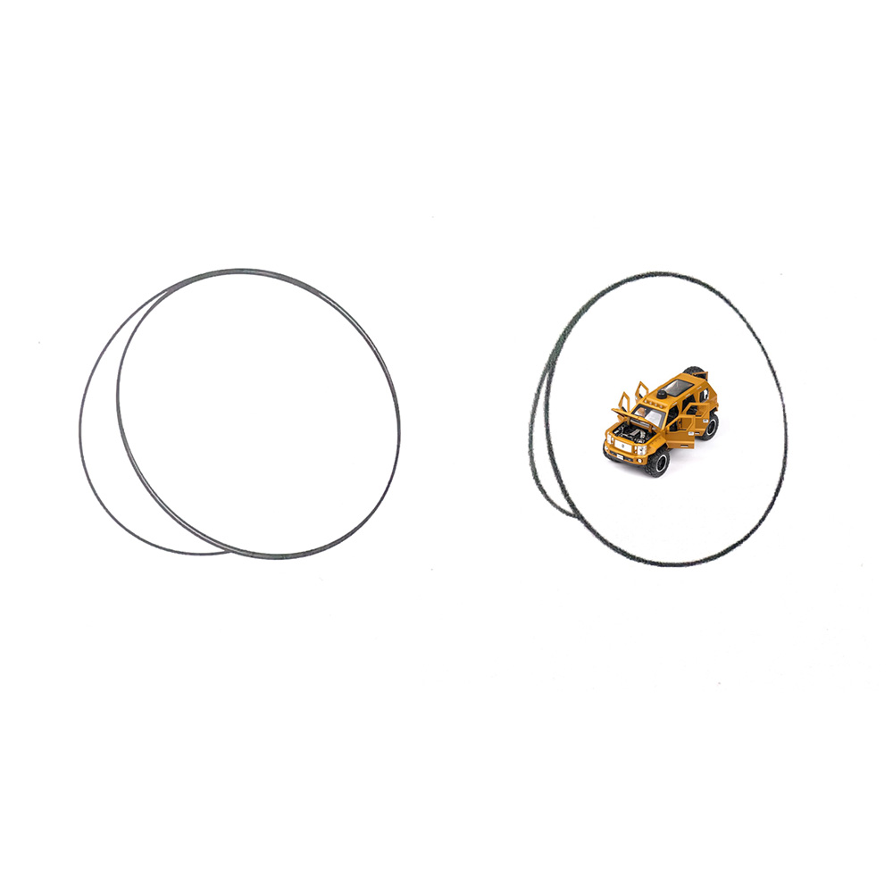 2 Sides Circle MLD-C003