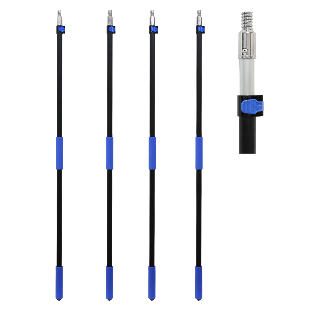 New 2-section outer lock, 2.4m/3m/3.6m aluminum alloy telescopic rod MLD-009