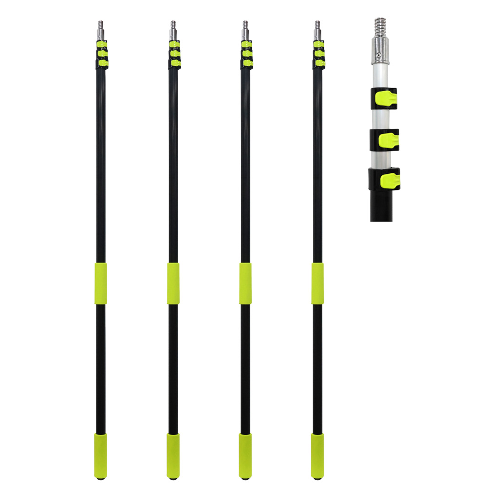 New 4-section outer lock, 7.2m aluminum alloy telescopic rod MLD-011